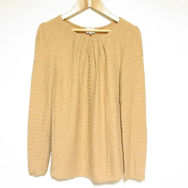 Giorgio Armani Collezioni Lame Long Sleeve Cutsew from LuxUness