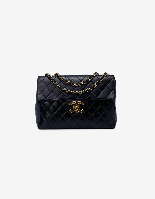 Chanel Timeless Jumbo Calfskin Black in Black Calfskin from Saclab, photo 1 of 1