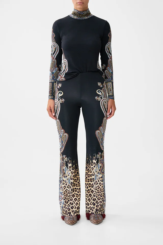 Camilla eBoutique JERSEY FLARE PANT ISTANBUL ANIMALIA from CAMILLA, photo 1 of 1