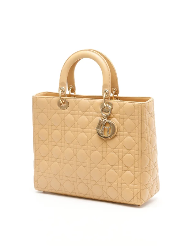 Large Lady Dior Bag in Leather from A Retro Tale, photo 2 of 8