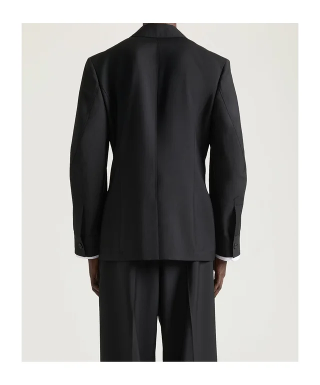 Givenchy Couture Seam single-breasted jacket in wool and mohair, photo 4 of 5 from SENSER