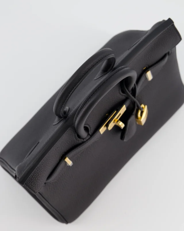 Hermès Birkin 25 Retourne Bag in Black Togo leather from Sellier, photo 17 of 23