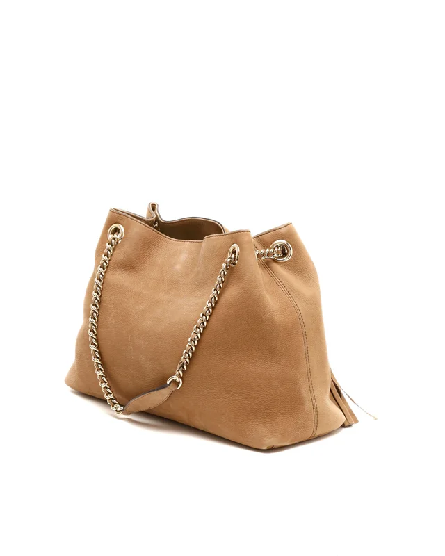 Gucci Soho Chain Suede Tote Bag in Suede from A Retro Tale, photo 3 of 9