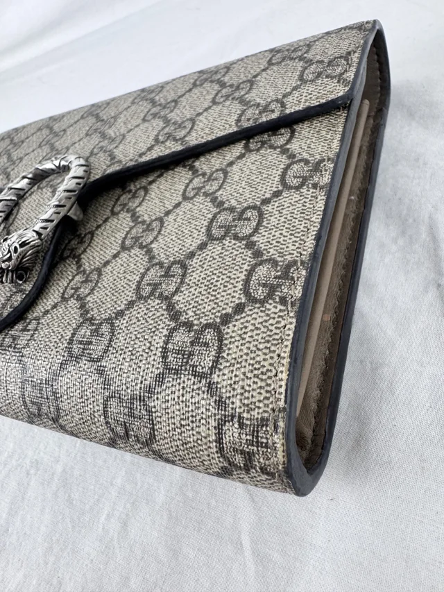 Gucci Dionysus Wallet On Chain Bag (WOC) in Metal, supreme coated canvas from Reowned, photo 3 of 8