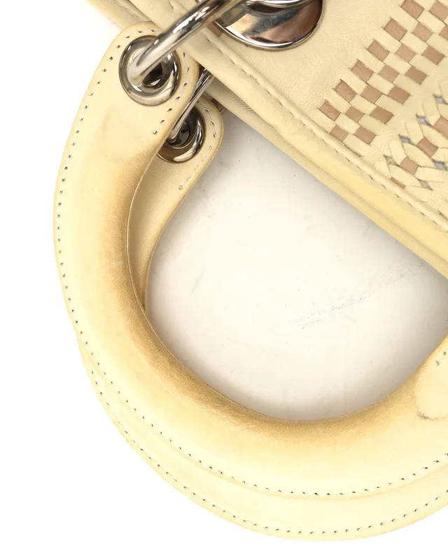 Woven Soft Lady Dior Tote Bag in Woven leather from A Retro Tale, photo 7 of 9