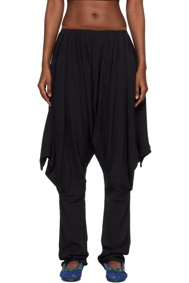 Kiko Kostadinov Black Salome Trousers, image 1 of 1 from SSENSE