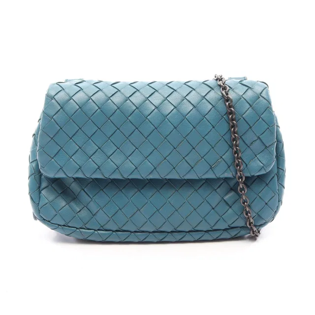 Bottega Veneta Intrecciato Leather Shoulder Bag in Woven leather from LuxUness