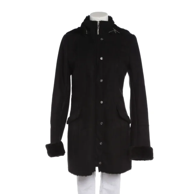 Giorgio Armani Übergangsmantel 36 Schwarz in Schwarz from Buddy And Selly