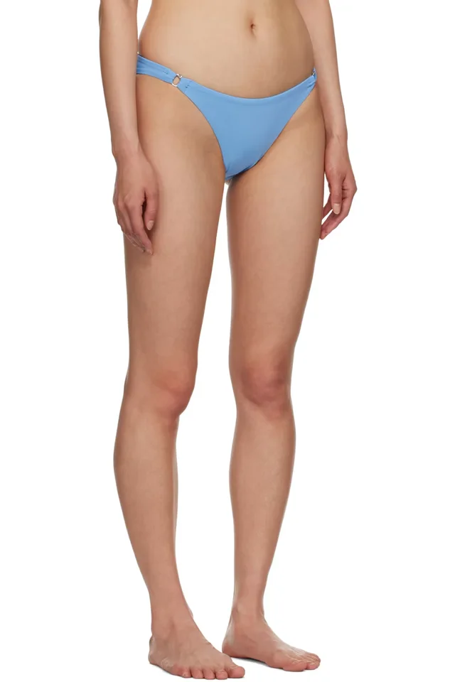 Nanushka Blue Ylva Bikini Bottoms, photo 2 of 4 from SSENSE