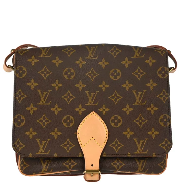 Louis Vuitton Monogram Cartouchiere GM Shoulder Bag M51252 in Coated canvas from AMORE Vintage Tokyo