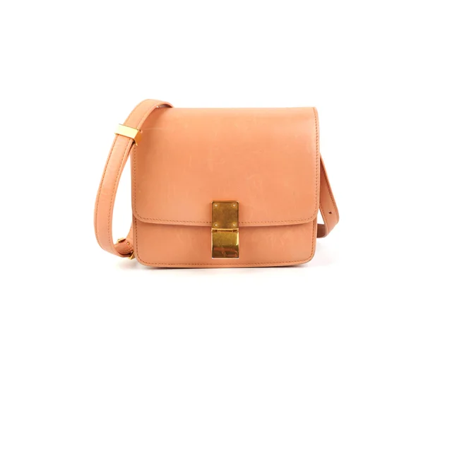 Celine Small Box Beige in Beige Calfskin from The Purse Affair
