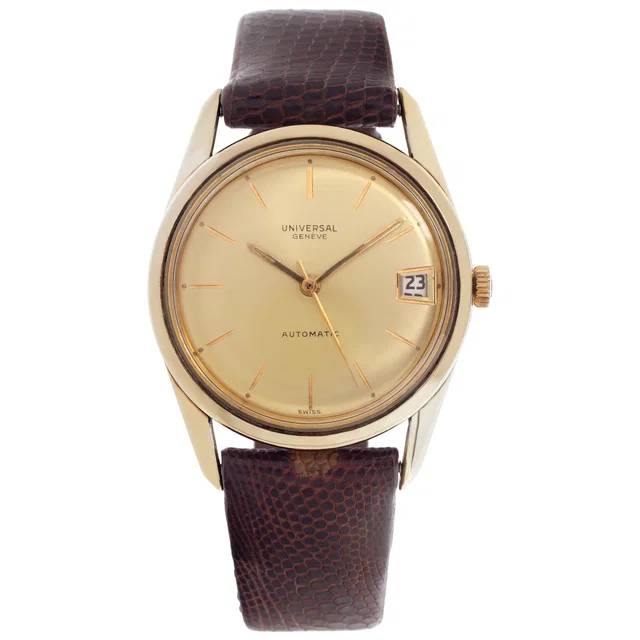 Universal Genève Vintage 34mm 204601 in Stainless Steel from Gray And Sons
