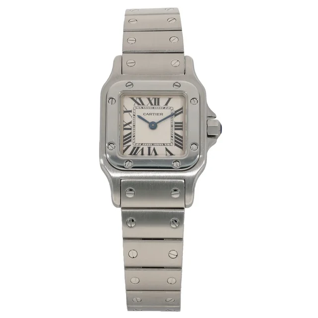 Cartier Santos W20056D6 24mm Stainless Steel Watch from H&T
