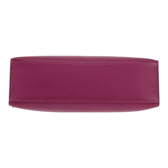 Hermès Kelly Clutch – Anemone purple Swift leather clutch in Purple Swift leather from Collector Square, photo 3 of 6