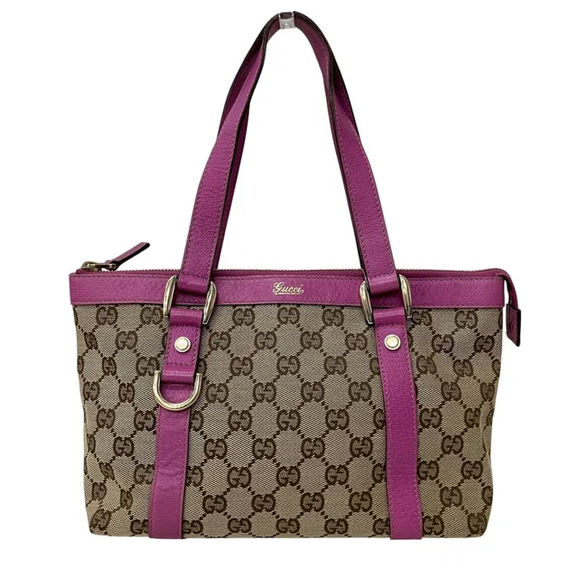 Gucci GG Canvas Handbag in Canvas from The Reluxe