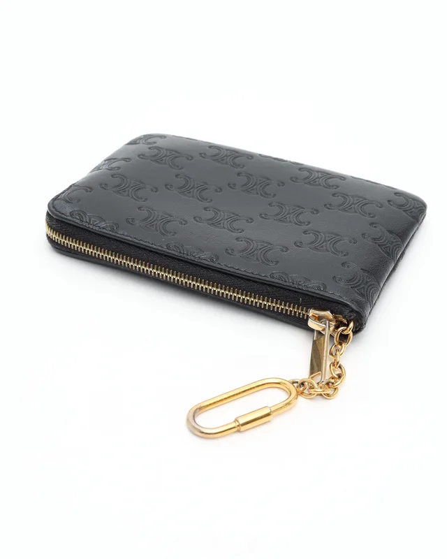 Celine Triomphe Coin Purse in Leather from A Retro Tale, photo 3 of 6