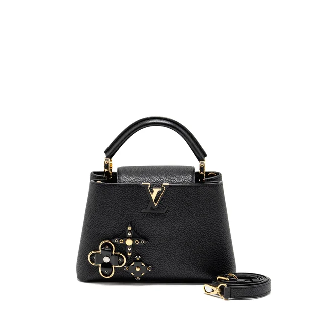 Louis Vuitton Capucines BB in Black Leather from EMIER