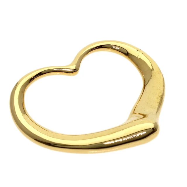 Tiffany & Co. Open Heart Pendant 18k Yellow Gold Necklace in Yellow from The Reluxe