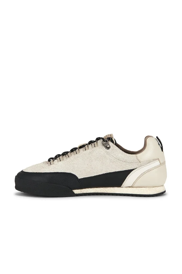 ALLSAINTS Harri Od Low Top Sneaker in Chalk White & Black, photo 5 of 6 from REVOLVE (Canada)