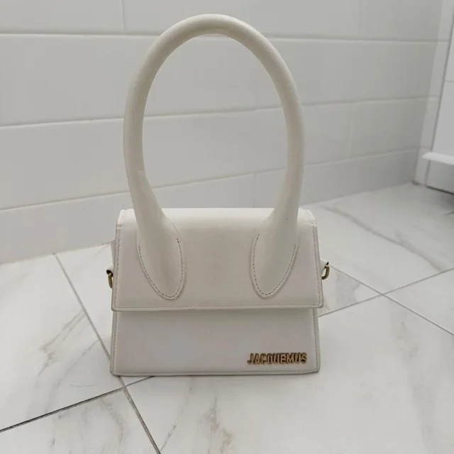 Jacquemus Women's Bag - White in white from Depop, photo 1 of 1