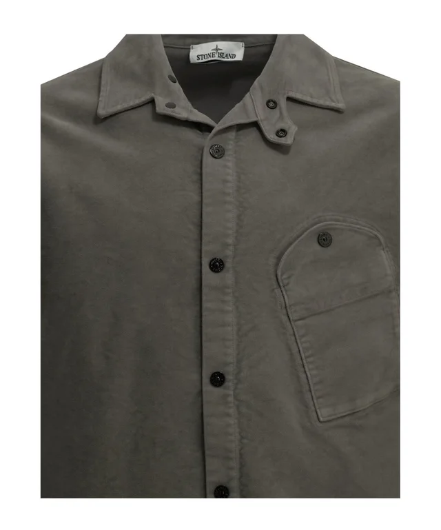Stone Island "Moleskin" Casual Shirt, photo 3 of 4 from SENSER