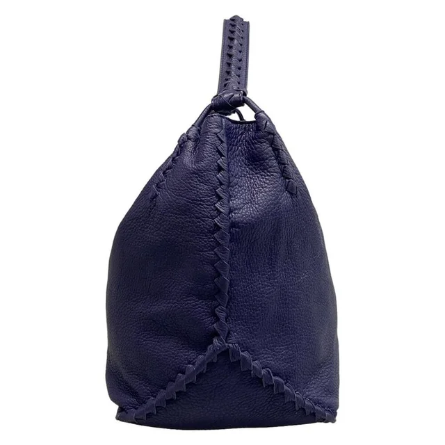 Bottega Veneta Intrecciato Tote Bag Purple Leather in purple Woven leather from Poshmark, photo 5 of 8