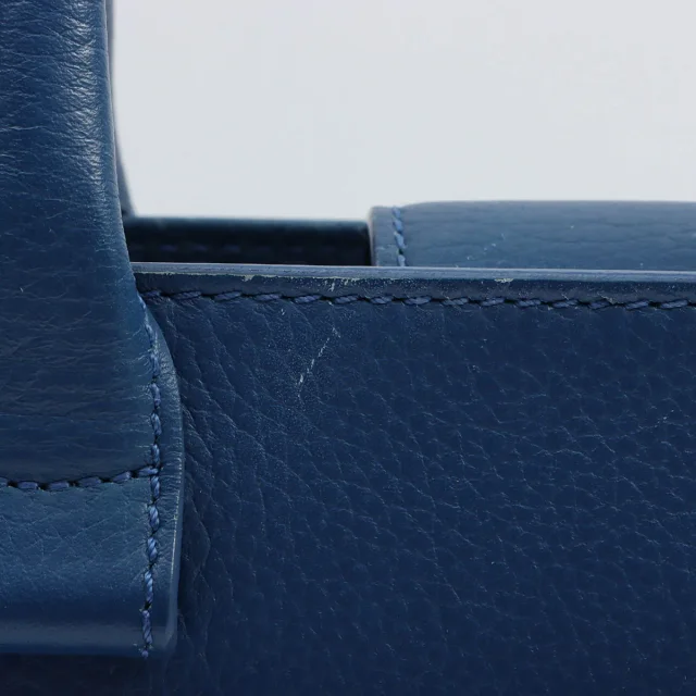 Chanel Neo Executive Tote Bag S, Blue (circa 2016) in Blue Caviar leather from VINTAGE QOO TOKYO, photo 12 of 13