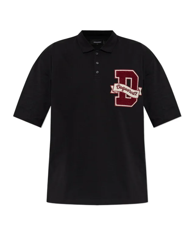 Dsquared2 logo-patch polo shirt from SENSER, photo 1 of 1