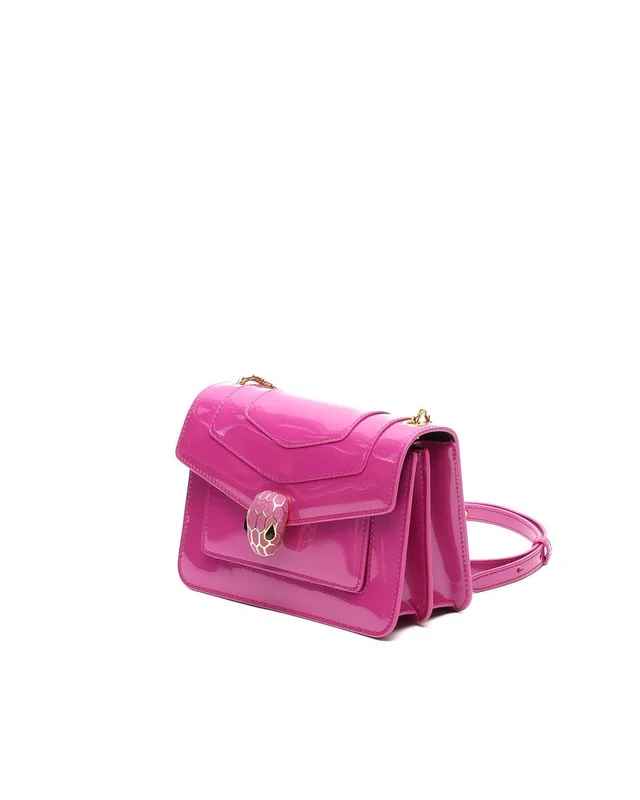 Bvlgari Patent Serpenti Forever Crossbody Bag in Patent leather from A Retro Tale, photo 2 of 10