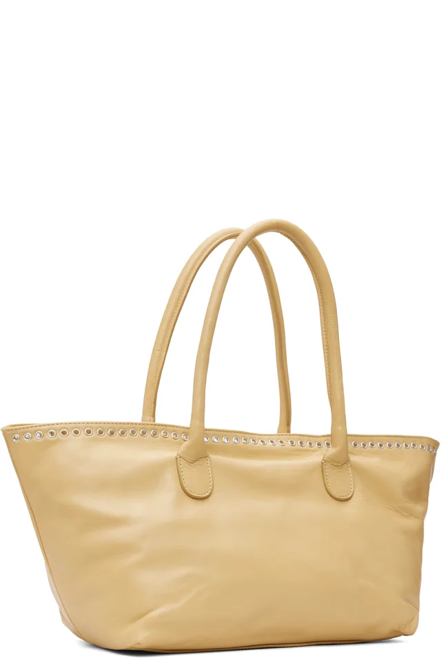 Gimaguas Beige Capazo Bag, photo 2 of 4 from SSENSE