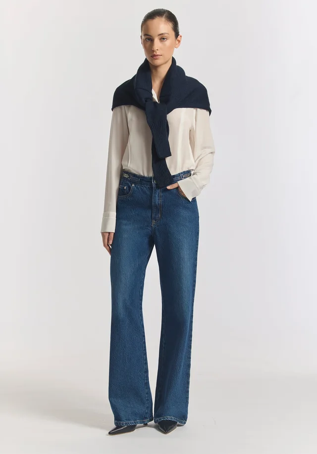 VIKTORIA & WOODS Hutchence Jean in Blue from Viktoria & Woods, photo 1 of 1