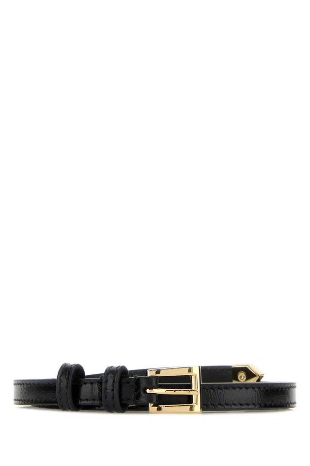 Prada Nero Belt — Black in Black Leather from HEWI