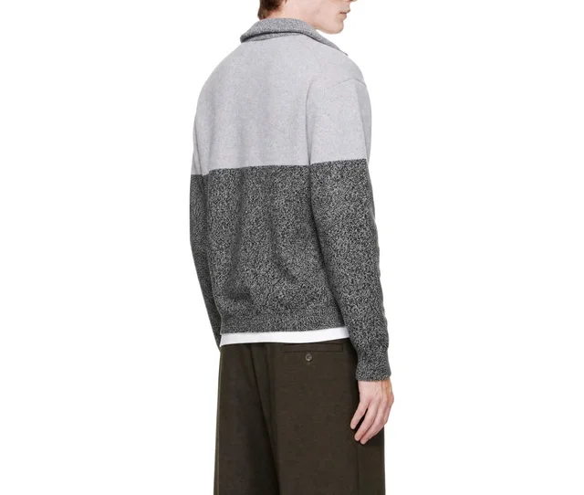 Jacquemus Long-sleeved half-zip sweater, photo 3 of 4 from SENSER