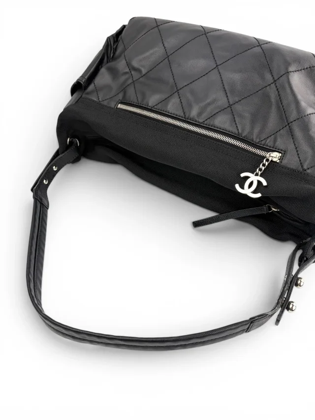 Chanel Paris Biarritz Hobo in Black from Season 2 Consign, photo 3 of 3