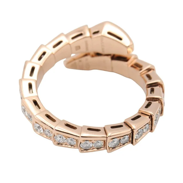 Bvlgari Serpenti Viper Au750 Diamond Ring Size 9.5 from LuxUness, photo 2 of 2