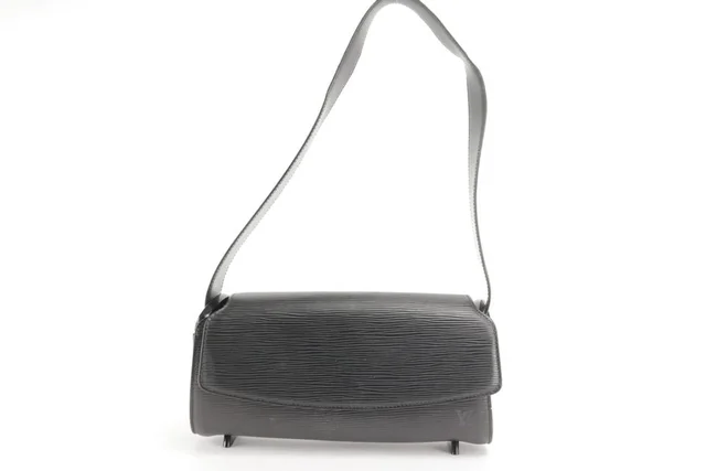 Louis Vuitton Black Epi Nocturne PM in Black from Bagriculture