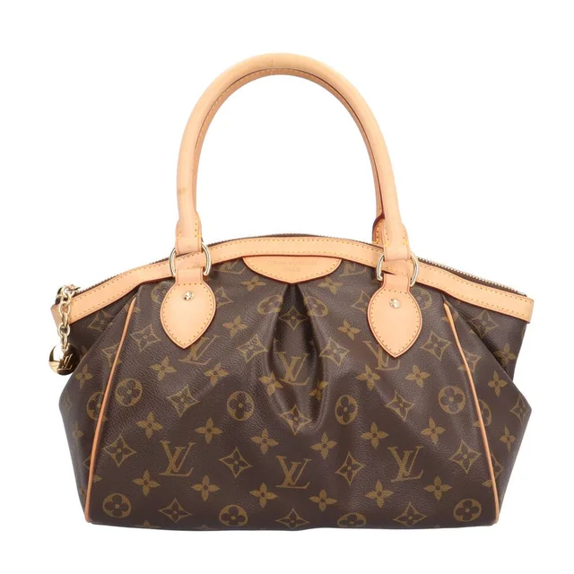 Louis Vuitton Tivoli PM Monogram Handbag Canvas Brown in Brown Canvas from The Reluxe
