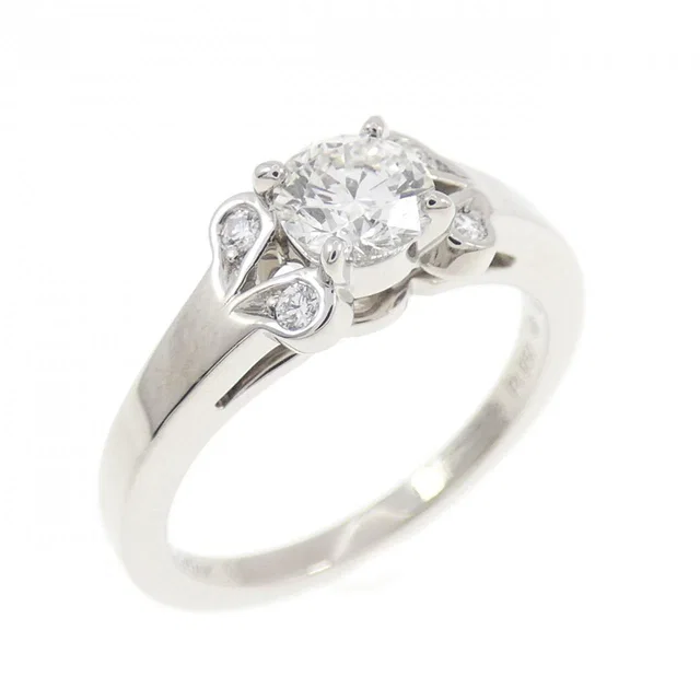 Cartier Ballerine PT950 Diamond Ring Size 46 from LuxUness