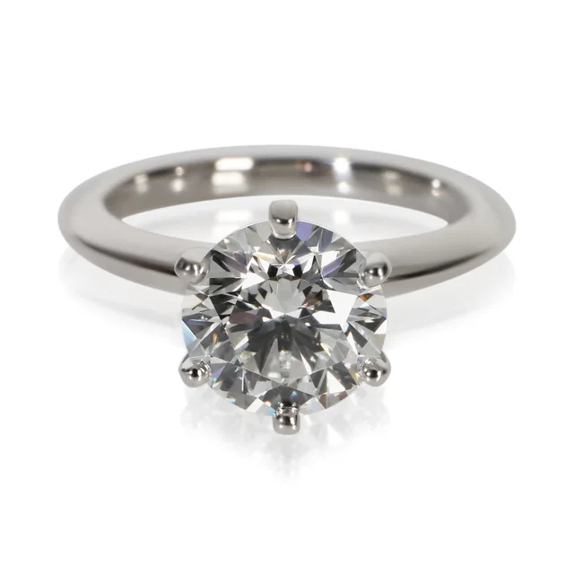 Tiffany & Co. 1.86 ct Round Brilliant Diamond Engagement Ring from myGemma