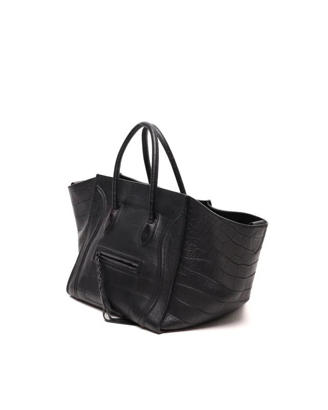 Celine Luggage Phantom Croc Bag in Crocodile from A Retro Tale, photo 2 of 2