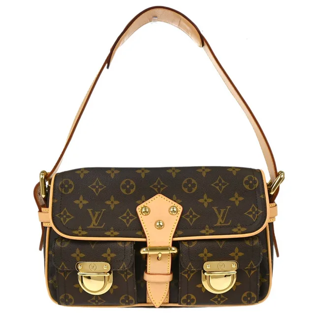 Louis Vuitton 2007 Monogram Hudson PM Shoulder Bag M40027 in Coated canvas from AMORE Vintage Tokyo