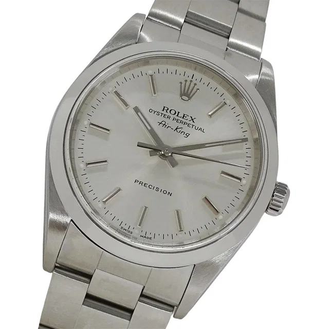 Rolex Air King Watch Automatic Stainless Steel Silver in Silver from The Reluxe