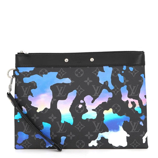 Louis Vuitton Pochette to Go Noir/MulticolorM81848 MonogramEclipse in Black from GALLERY RARE