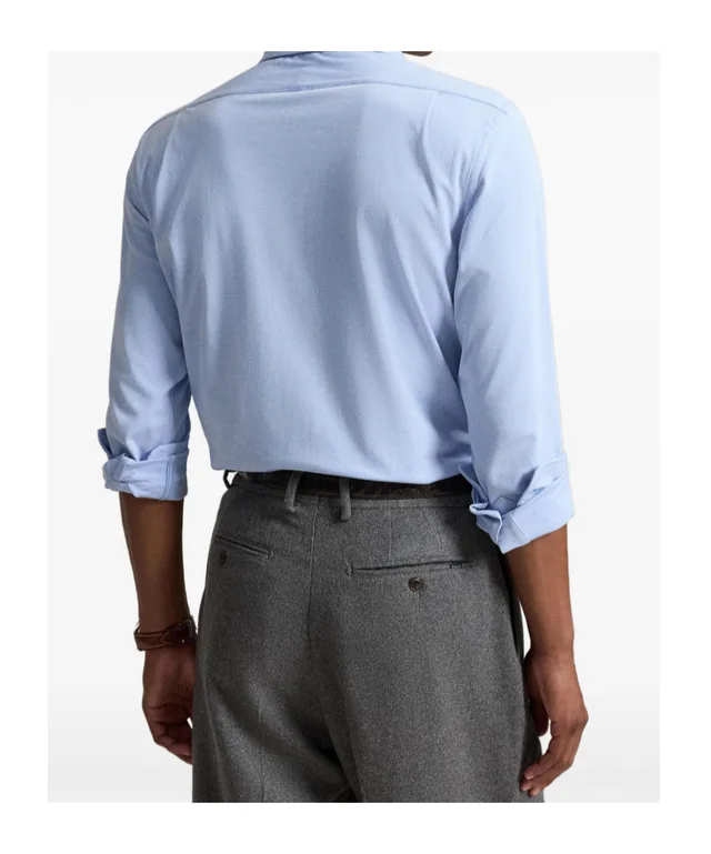 Polo Ralph Lauren logo-embroidered long-sleeve shirt, photo 6 of 7 from SENSER