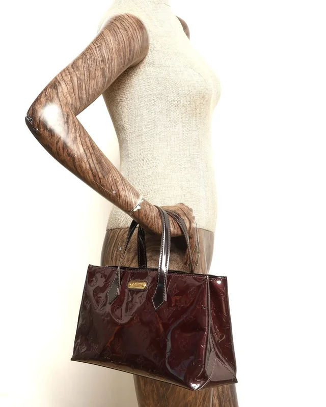 Louis Vuitton Monogram Vernis Wilshire PM Bag in Leather from A Retro Tale, photo 8 of 8