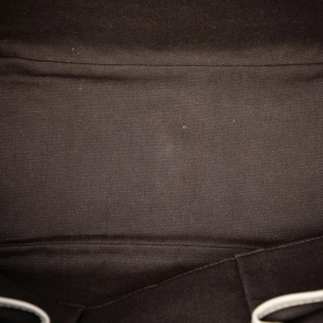Beige Burberry Smoke Check Coated Canvas Tote in Beige Coated canvas from Designer Revival, photo 4 of 7