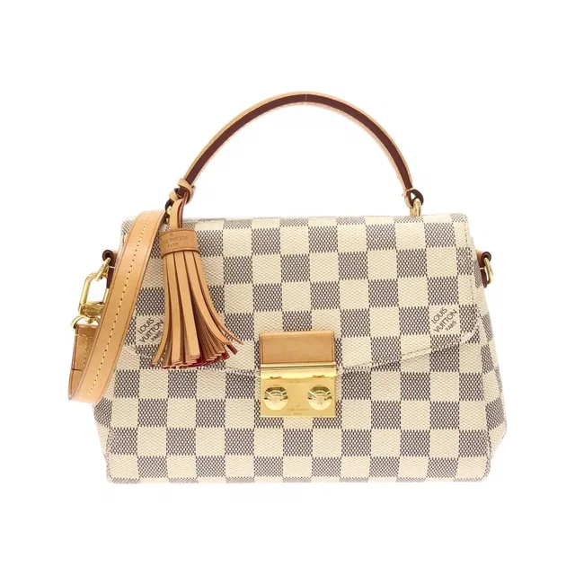 Louis Vuitton Damier Azur Croisette in Coated canvas from The Reluxe