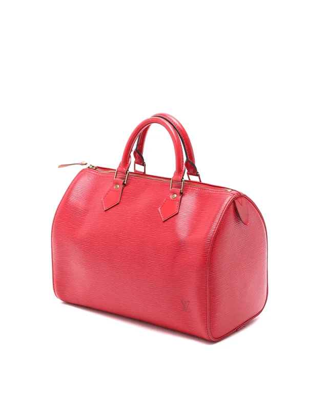 Louis Vuitton Epi Speedy 30 Handbag in Leather from A Retro Tale, photo 3 of 10
