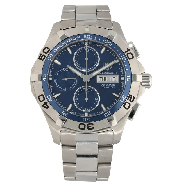 TAG Heuer Aquaracer CAF2012 43mm Stainless Steel Watch from H&T