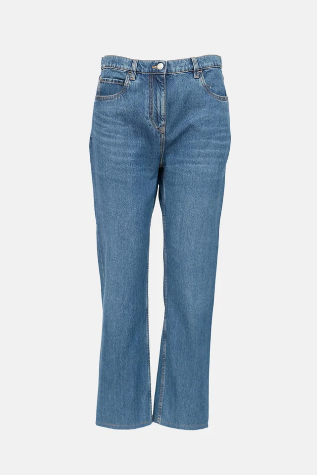Etro Denim Embroidered Jeans in Denim from VSP Consignment